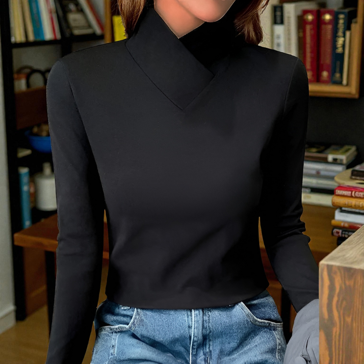 STAZIA | Elegant roll-neck
