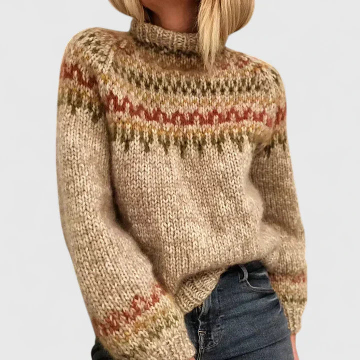 Ellen | Heritage Nordic Knit Sweater